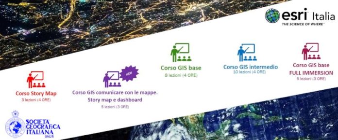 Corsi GIS Società Geografica Italiana 2020
