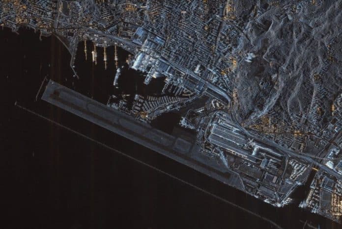 cosmo-skymed aeroporto Genova