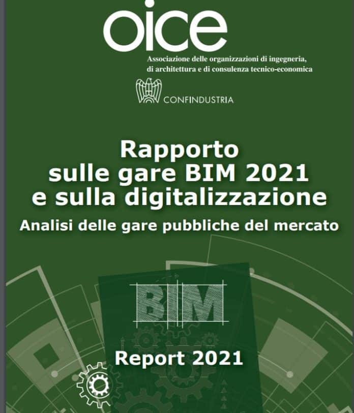 Rapporto OICE 2021 gare BIM