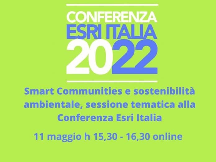 Smart communities e sostenibilità ambientale conferenza Esri