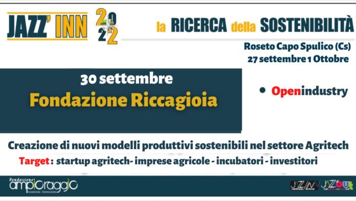 Fondazione Riccagioia agritech al Jzzinn 2022