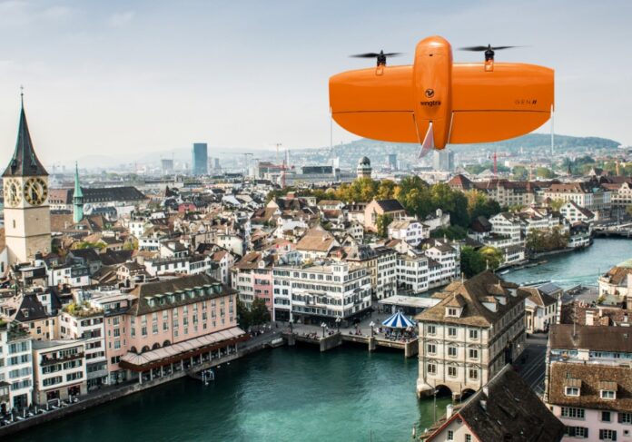 Drone a decollo verticale VTOL per mapping e rilievo