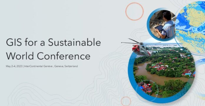 GIS per la sviluppo sostenibile: conferenza Esri a Ginevra